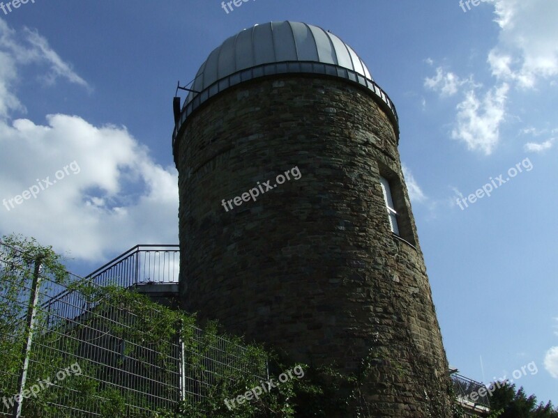 Astronomical Observatory Stuttgart Sky Blue Dome