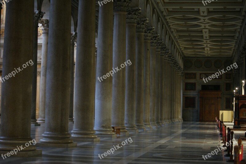 Columns Floor Church Architecture Column