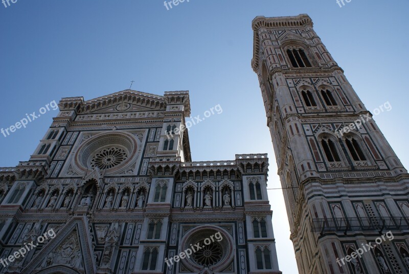 Florence The Cathedral Church Sky Architecture