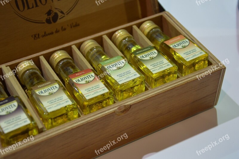 Olive Oil Oil Box Display Bottles