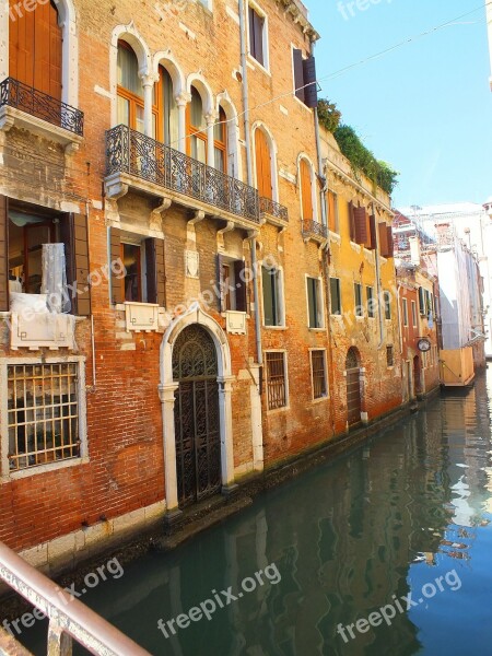 Canale Grande Venice Italy Palace Waterway