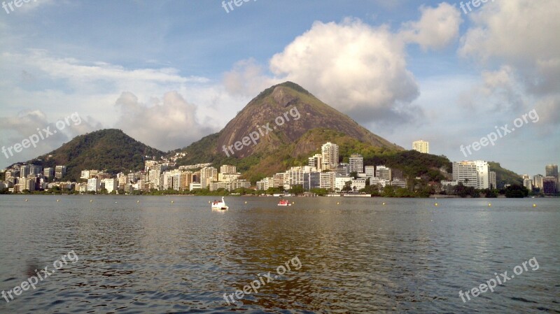 Landscape City Rio De Janeiro Sky Symmetry