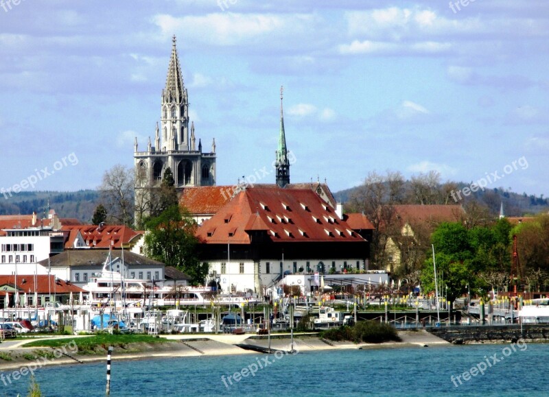 Constance Port City Münster Lake Constance