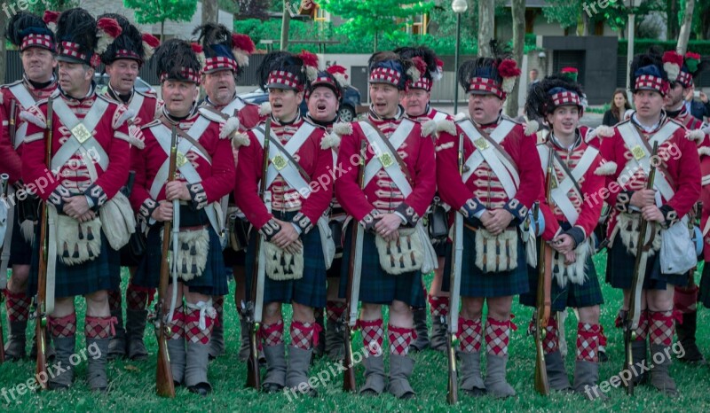 Scottish Soldiers Highlanders Battle Free Photos