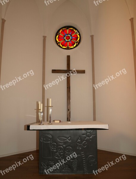 Altar Church Protestant Christian Luther