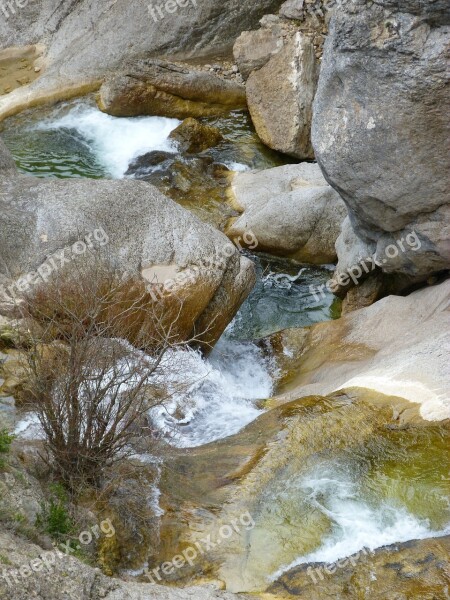 Landscape Nature Water Cascades Waterfall