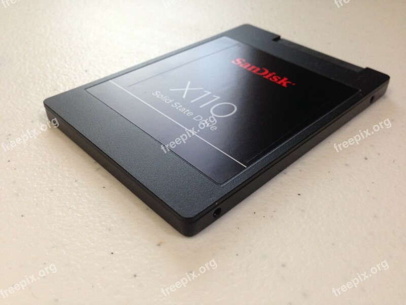 Data Storage Ssd Hard Drive Memory Sandisk