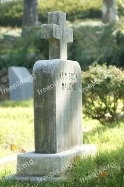 Gravestone Tombstone Headstone Tomb Cemetery