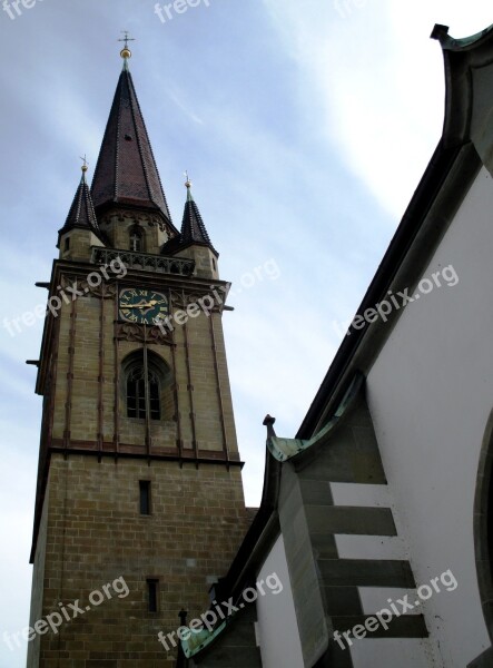 Building Church Catholic Münster Radolfzell Münster