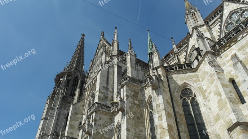 Regensburg Dom Cathedral Gothic Architecture Gothic