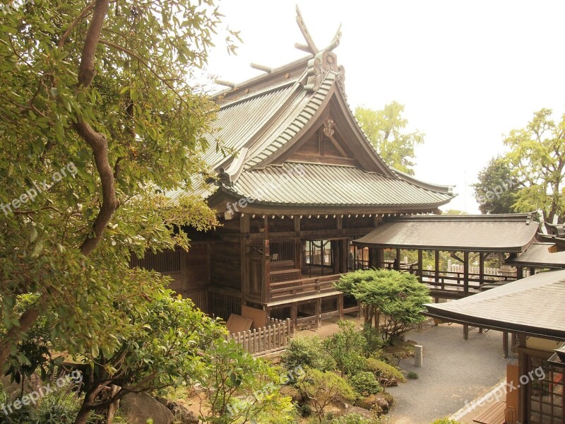 Asia Temple Building Buddhism Mountain