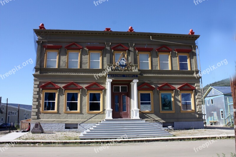 Dawson Dawson City Yukon Building Free Photos