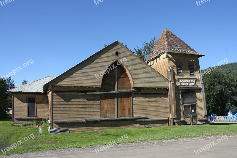 Dawson Dawson City Yukon Building Church