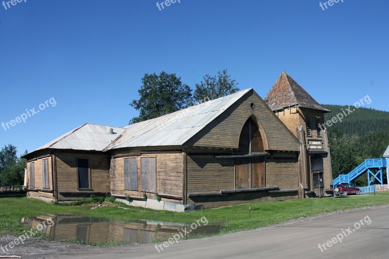 Dawson Dawson City Yukon Building Church