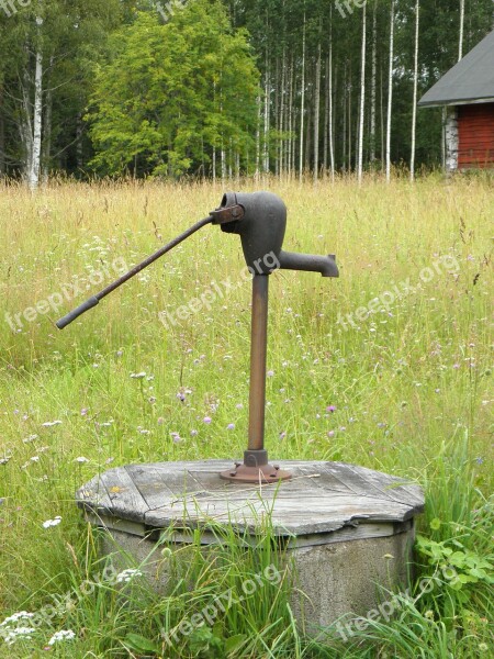 Well Pump Countryside Finnish Meadow