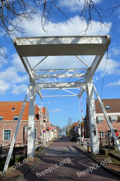 History Bridge Draw Traditional Canal