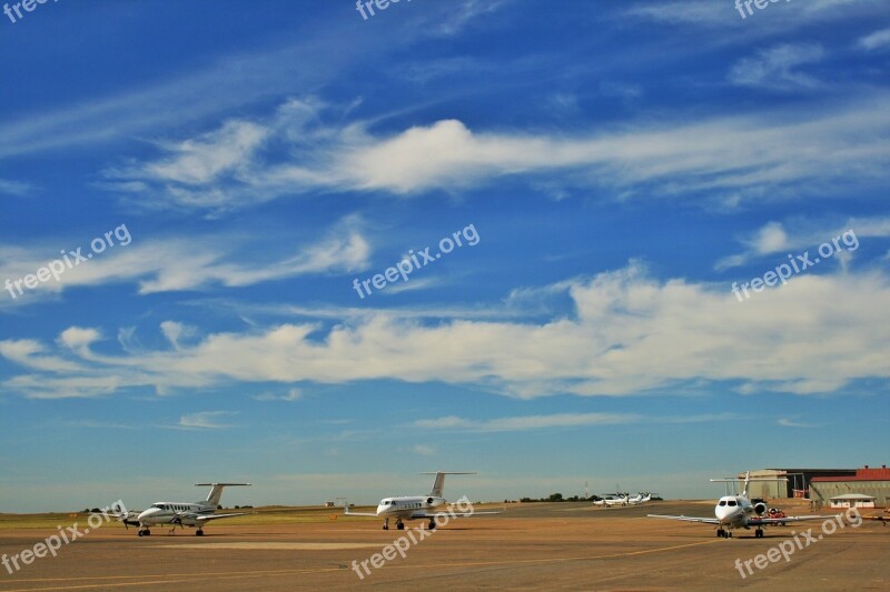 Sky Blue Clouds White Wind