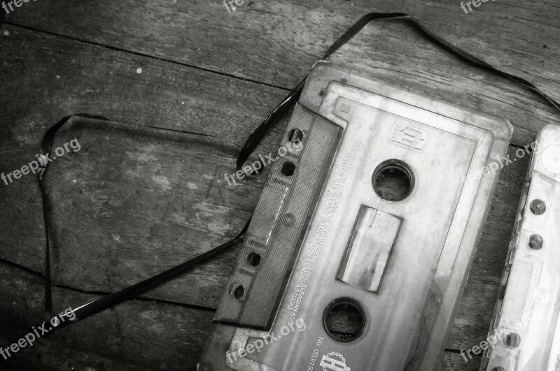 Cassette Audio Song Old Obsolete