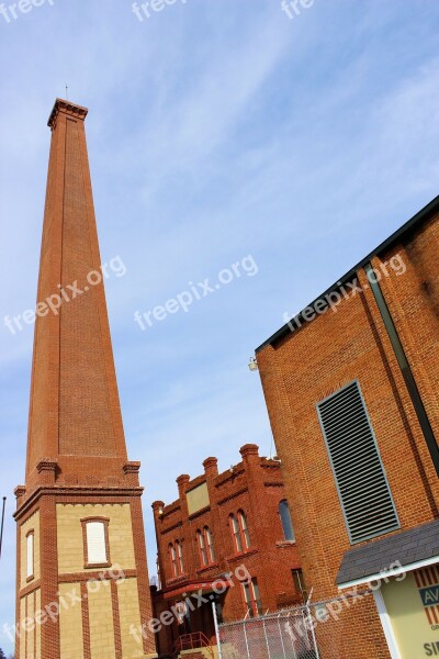 Obelisk Chimney Powder Works Bricks