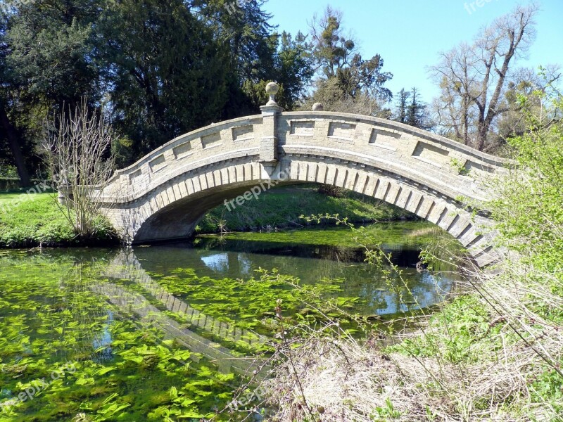 Water Chinese Bridge Stone English Heritage