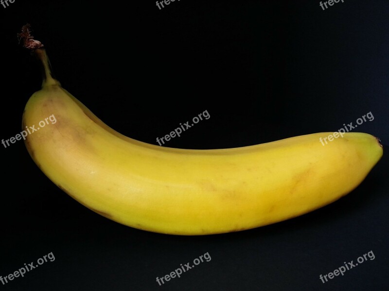 Banana Fruit Fruits Vegetarian Exotic