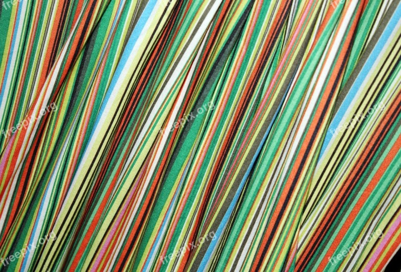 Stripe Colorful Cloth Stripe Pattern Background Textile