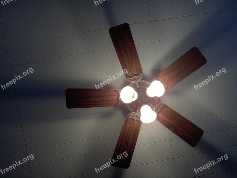 House Panel Ceiling Fan Light