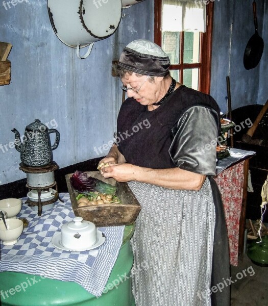 Zuiderzee Museum Outdoor Museum Farm House Old Crafts