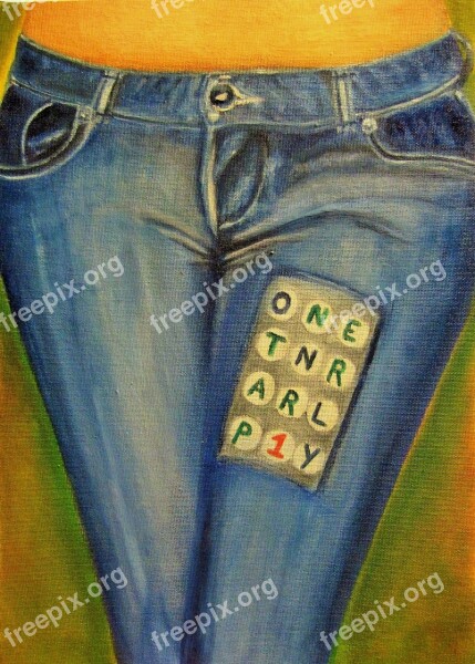 Art Original Jeans Blue Punch Pad