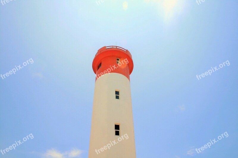 Lighthouse White Sea Beacon Ships