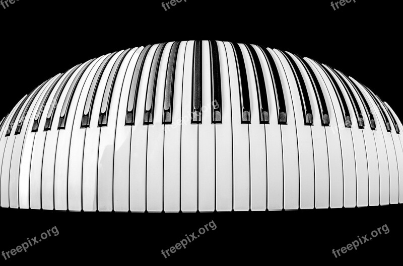 Piano Black Pianist Music Instrument