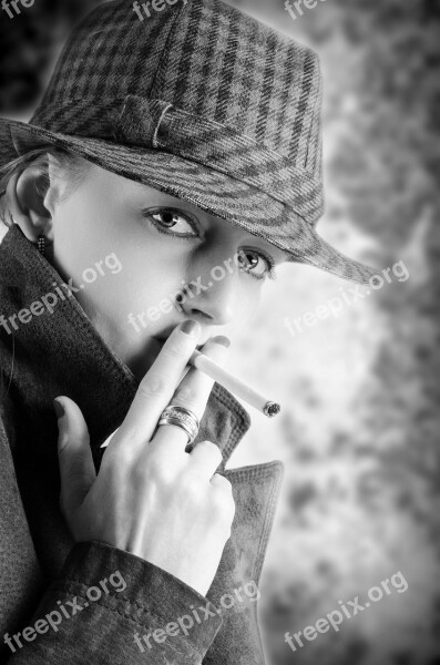 Smoke Young Human Model Adult