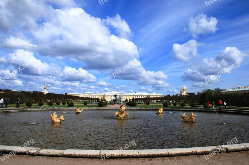 Fountains Water Spouting Pond Gardens