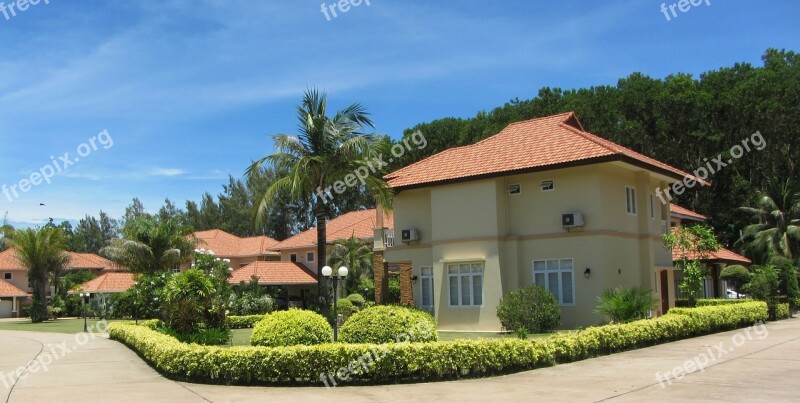 House Home Houses Vacation Tropical