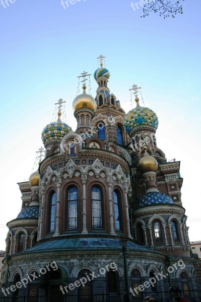 Church Historic Architecture Ornate Domes