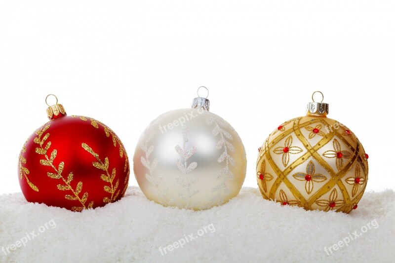 Christmas Ball Baubles Celebration Christmas Decoration