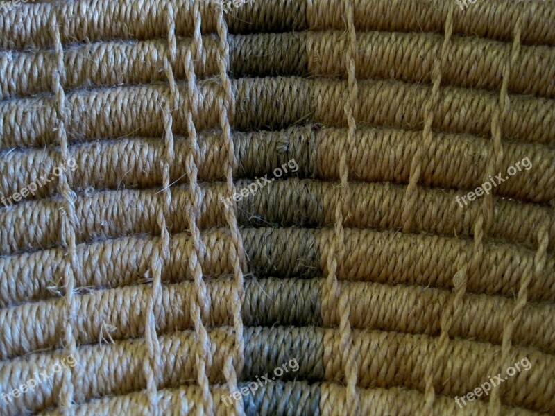 Basket Weave Handwork Craft Straw Color