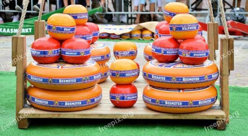 Cheese Market Edam Holland Tradition