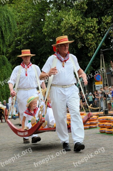 Cheese Market Edam Holland Tradition