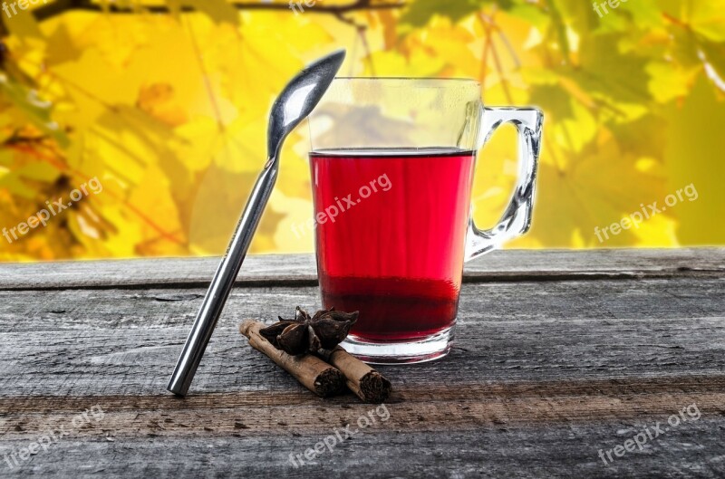 Tea Cup Teabag Mug Glass