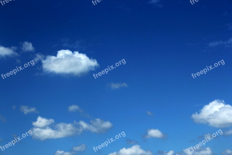 Clouds Floppy Clouds Cloudy Sky Blue Sky Nature