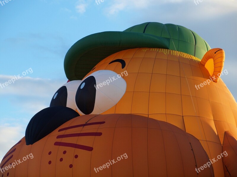 Gopher Balloon Hot Air Balloon Funny Blue Sky