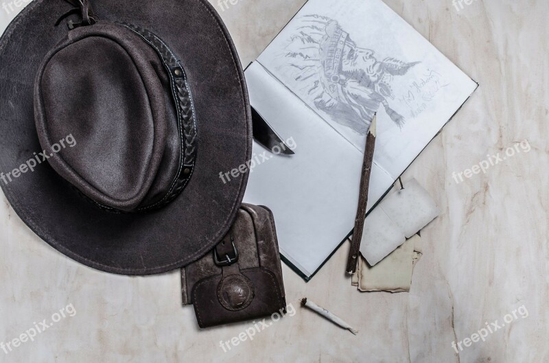 Cowboy Western West Hat Book