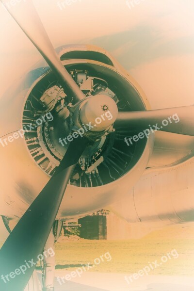 Propeller Aircraft Airplane Airplane Propeller Military Aircraft