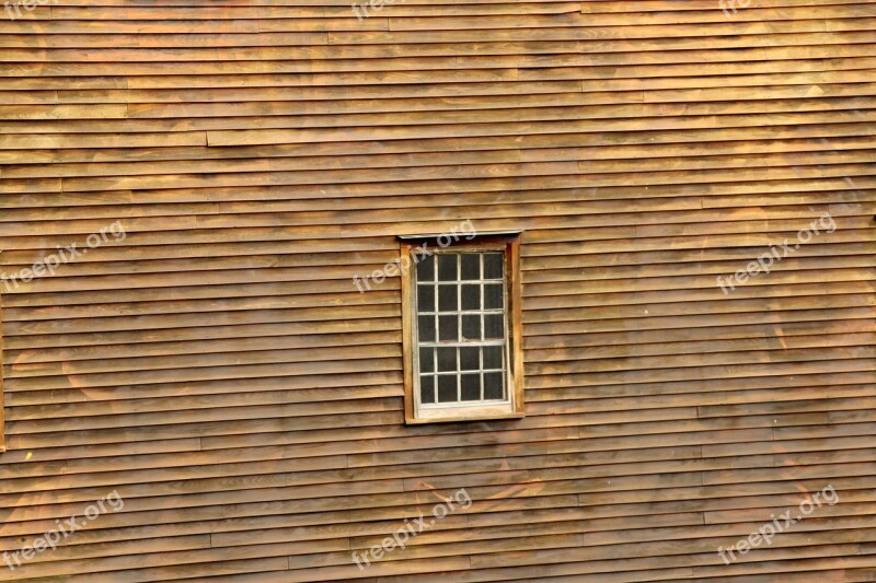 Window Wood Wooden Wall Aperture