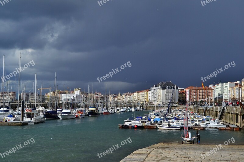 Santander Cantabria Harbor Port City