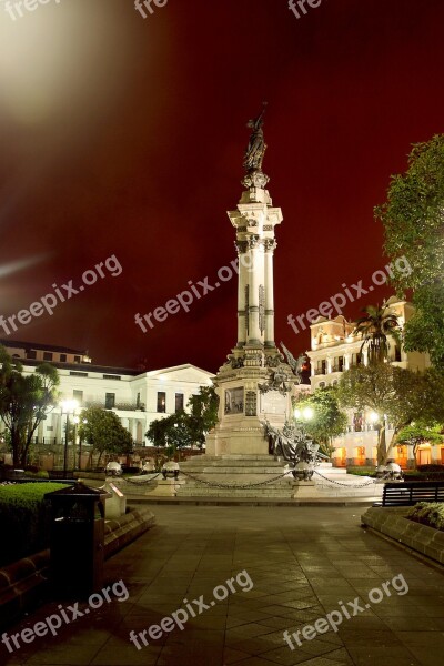 Quito Ecuador Historic Centre Independence Square Free Photos