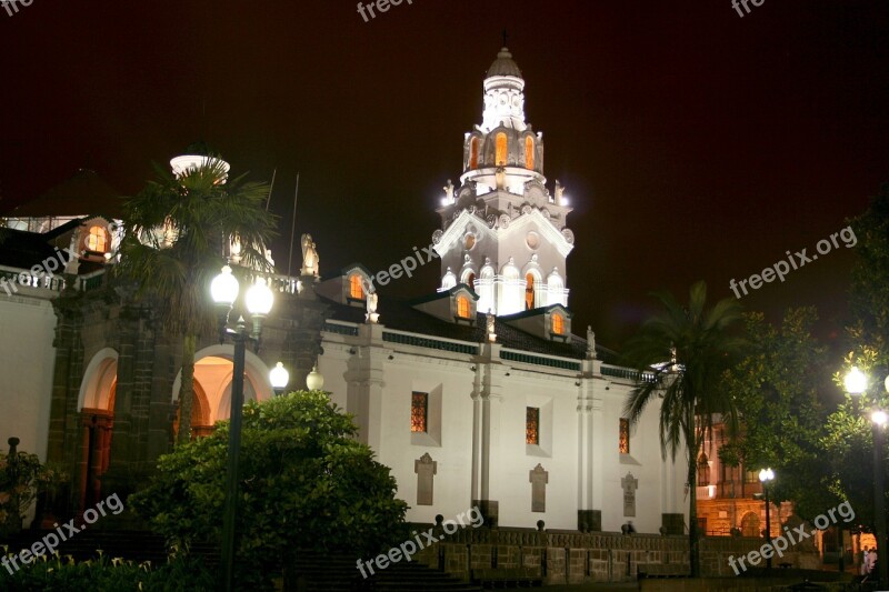 Quito Ecuador Church Historic Centre Cathedral Free Photos