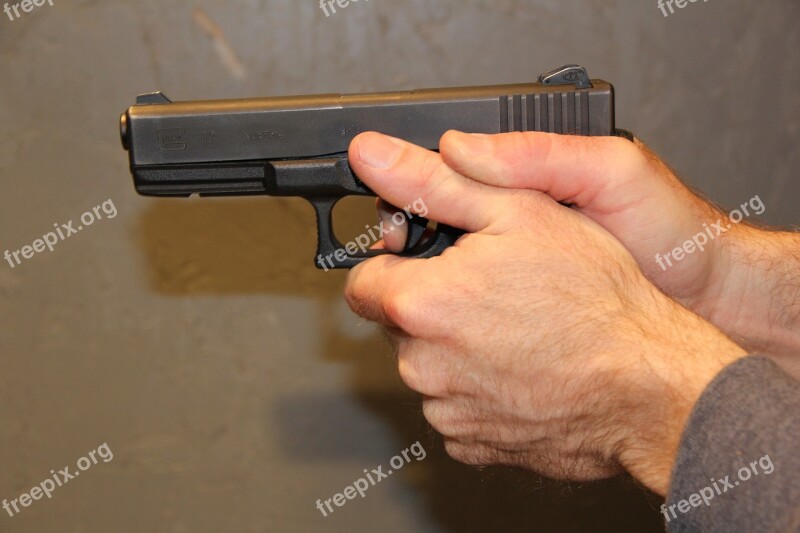 Gunpoint Handgun Firearm Pistol Arms