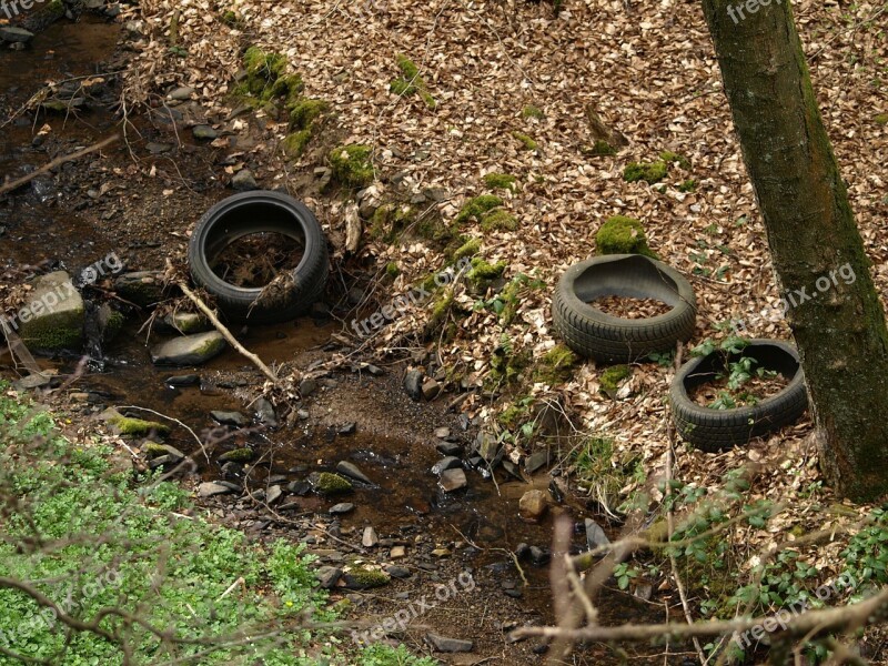 Auto Tires Mature Tires Rubber Garbage